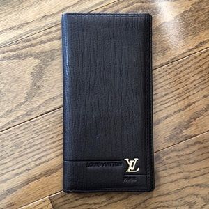 Louis Vuitton long wallet dark brown